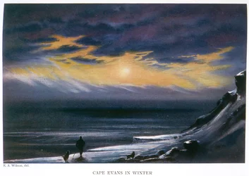 Cape Evans télen